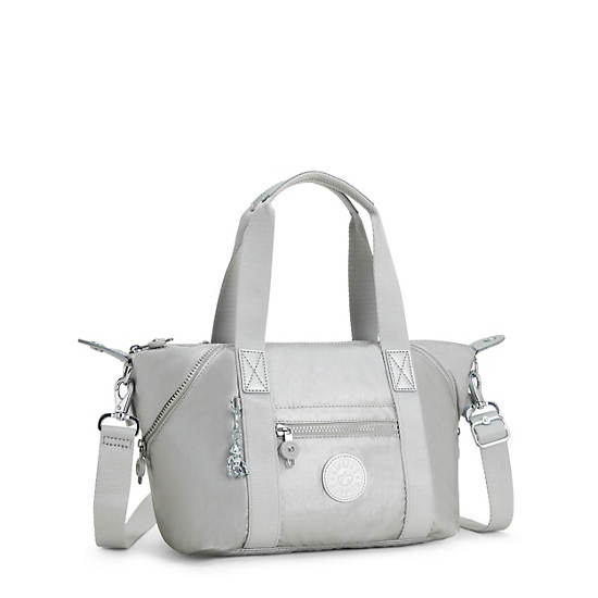 Kipling Art Mini Metallic Axelväska Silver | SE 1834PJ